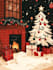 create festive holiday christmas design illustration