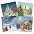 create christmas, greeting cards illustration