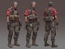draw military themed illustrations