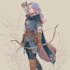 draw rpg and dnd character design illustration