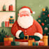draw christmas cartoon caricature
