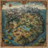 illustrate medieval fantasy and sci fi maps