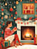 draw cute cozy christmas and holiday illustrations