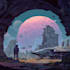 create an sci fi art, concept art, sci fi art illustration