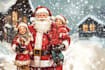 create festive illustrations for christmas, easter, thanks