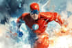 superhero character for comics