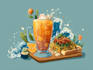 do food and drink illustration