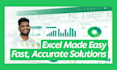 clean, fix and format your excel sheets fast