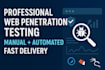 do professional web penetration testing