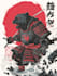 make a japanese t shirt illustration