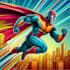 create superhero cartoon character