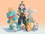 draw anyone as a pokemon trainer