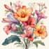 draw flowers for wall art, patterns, prints and textile