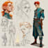 draw dnd character, art fantasy