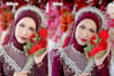 wedding photo retouching  frequency separation skin
