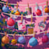 draw greeting, christmas, birthday card, postcard