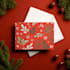 draw a beautiful illustrated christmas card
