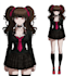 illustrate danganronpa inspired characters