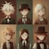 create your character as a danganronpa sprite