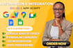 do your google apps script, sheets, api integration as your automation expert