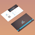 professional minimal business card design
