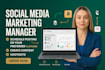 be social media marketing manager create content schedule posts hootsuite buffer