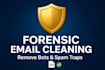 audit and deep clean your email list to prevent spam bans
