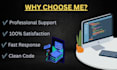 fix HTML CSS javascript website bugs and provide support