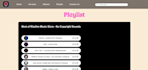 create a responsive website using HTML CSS and javascript