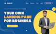 develop a professional, responsive, and high converting landing page