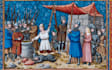 draw medieval illustration, art, miniatures