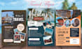 do modern, eye catching travel flyer design