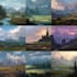digitally paint fantasy landscape