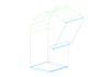 trace 3d models and extract xyz coordinate data in CSV json yaml