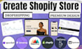 build shopify website design shopify store design shopify dropshipping spocket