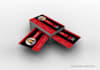 design business card and stationery design with qr code