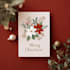 create a beautiful illustrated christmas card