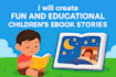 create fun and education childrens ebook stories