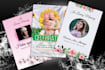 do event, funeral flyer, obituary and program in 3hrs