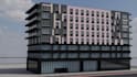 model 3d low poly buildings for you in blender