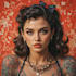 drew sultry vintage pin up seduction