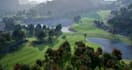 cgi rendering golf course, mini golf field, golf cart park design, golf bays