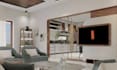 restyle 3dminimalist interior,cgi bedroom decor,wall panel design,dinning layout