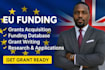 do eu funding, eu grants, grant writing, funding application