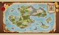 create board game map illustration fantasy battlemap, 2d map design city map art