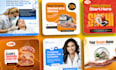 design high converting facebook ad creative, meta ad design, social media post