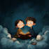 draw digital watercolor children book illustration