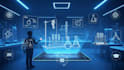 develop an ar science lab simulation game for interactive chemistry