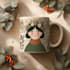 design dreamy holiday mug and tote illustrations