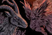 draw dark art animal illustration